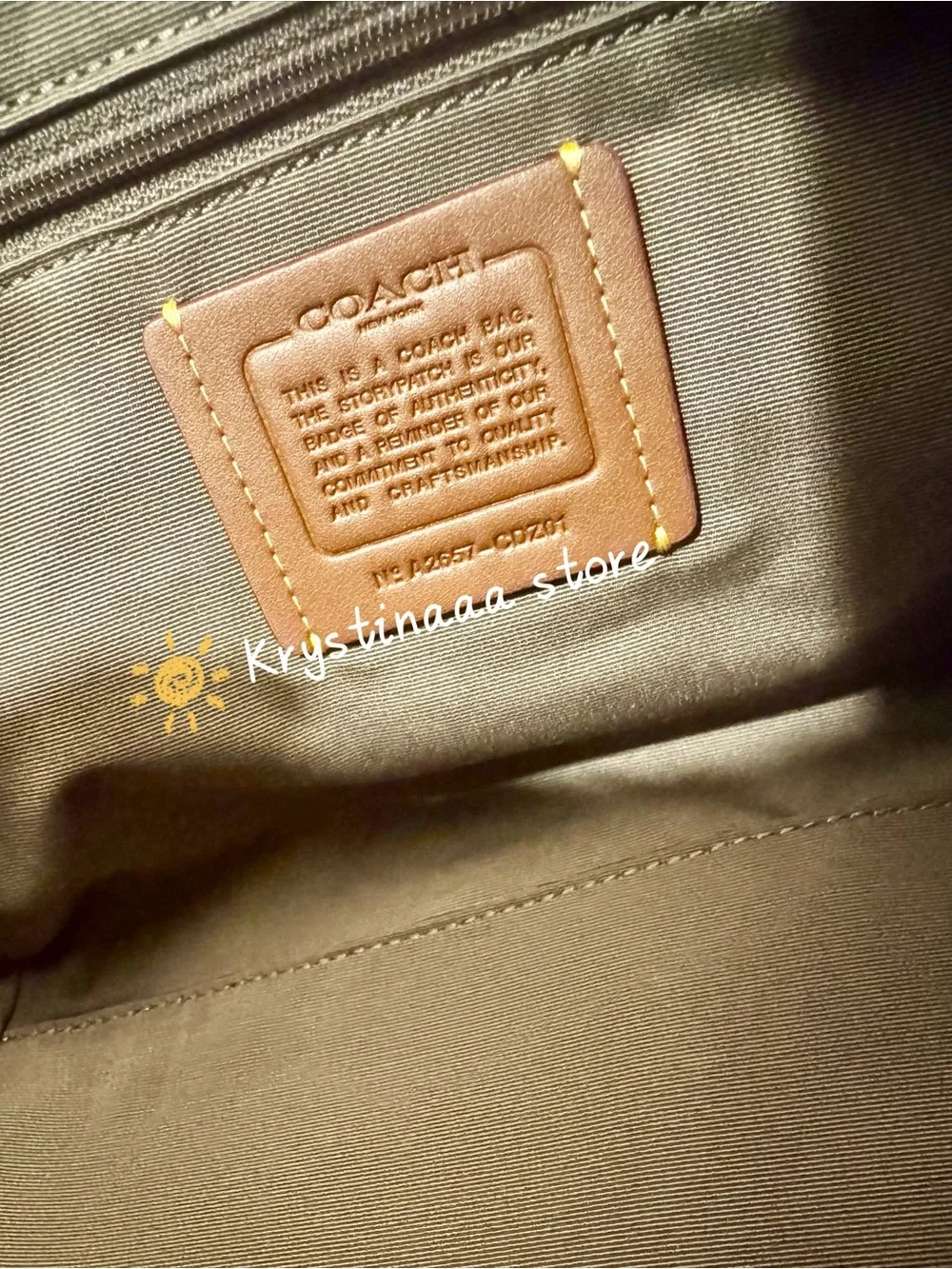 NWT Coach CDZ01 Rowan Satchel Bag In Signature Jacquard With Floral Embroidery - Picture 11 of 13